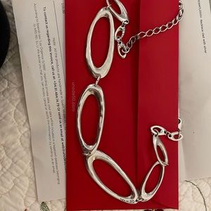 Uno de 50 silver necklace